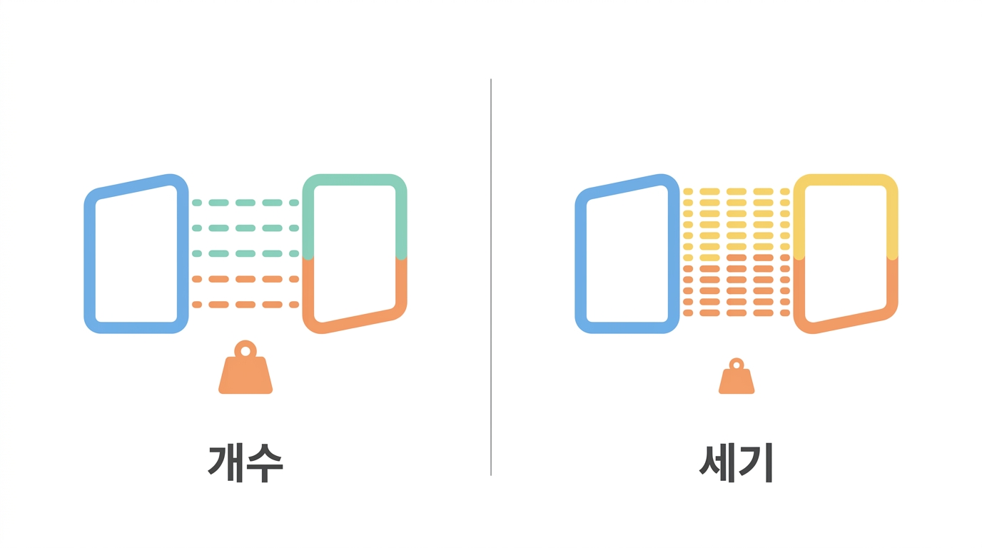수소결합 스물둘이 여섯보다 낫다는 말