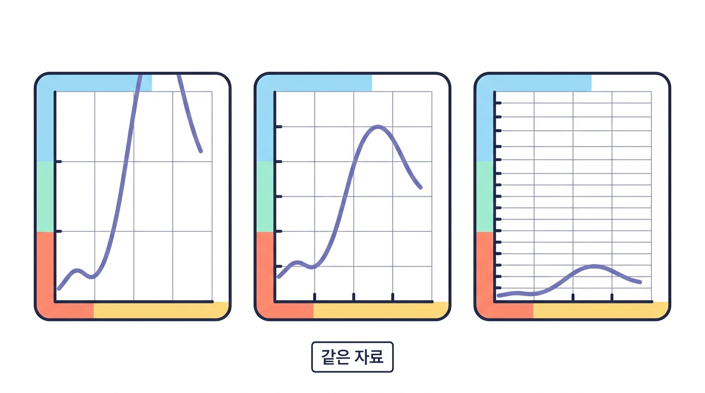 IgM+IgG 1.6×10⁵ — 눈금 없는 그래프를 읽는 법