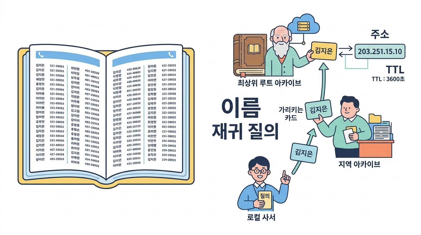 DNS — 인터넷의 전화번호부