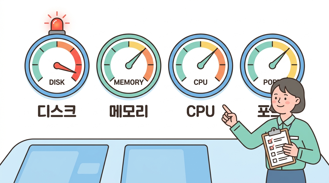 장애 대응 — 서버가 아플 때