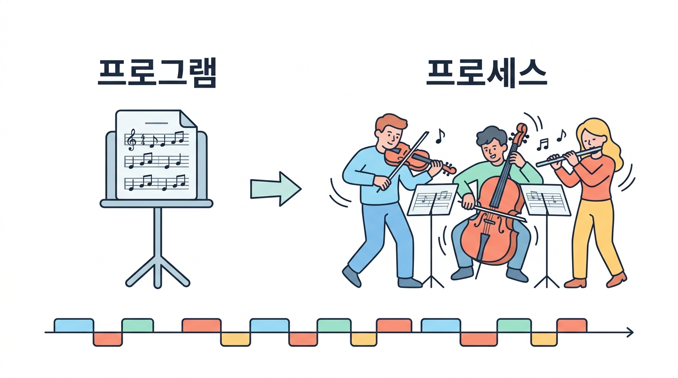 프로세스 — 살아 움직이는 프로그램