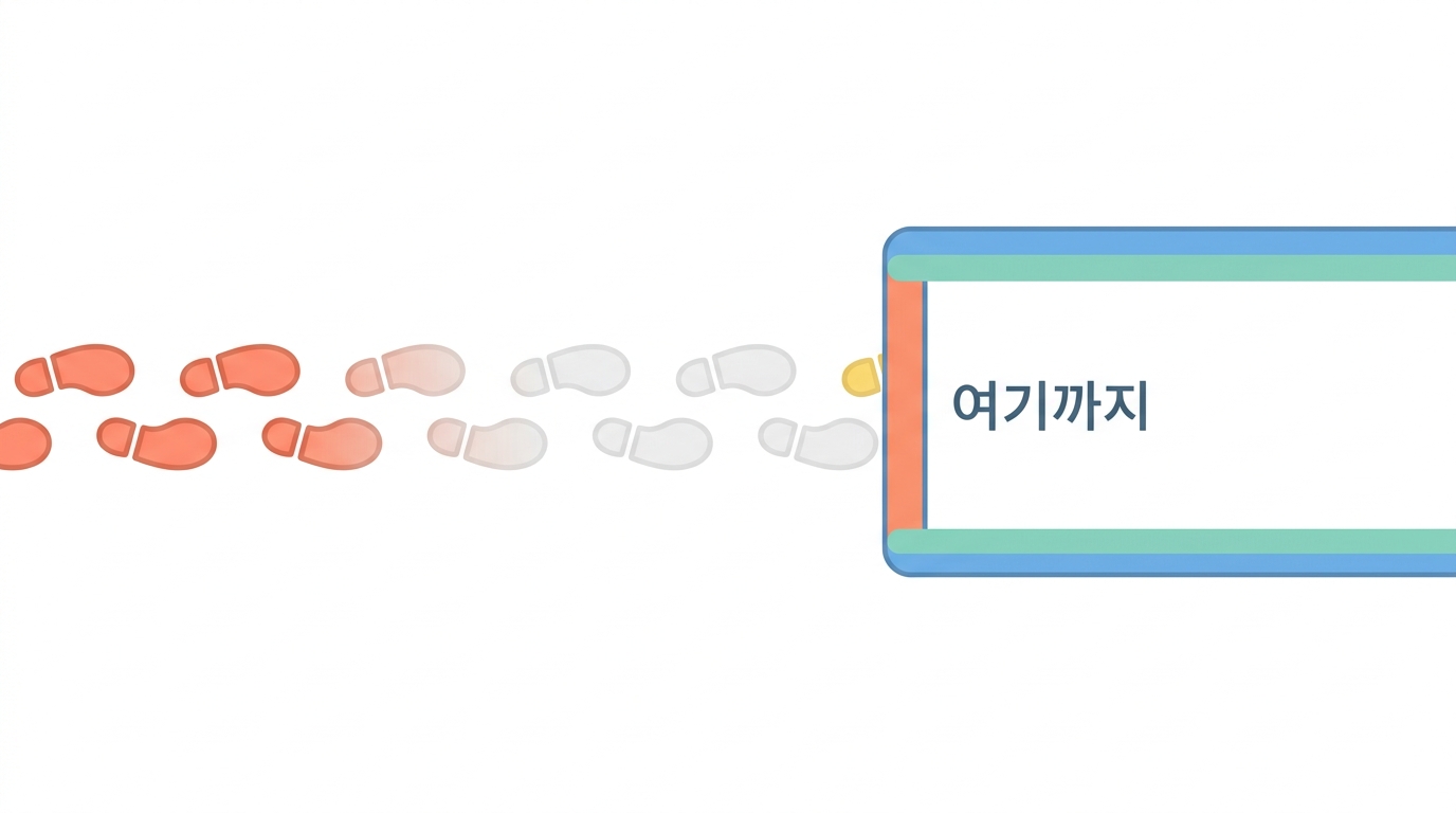 같은 기전으로 먼저 간 약이 있다 — 236명에서 멈췄다