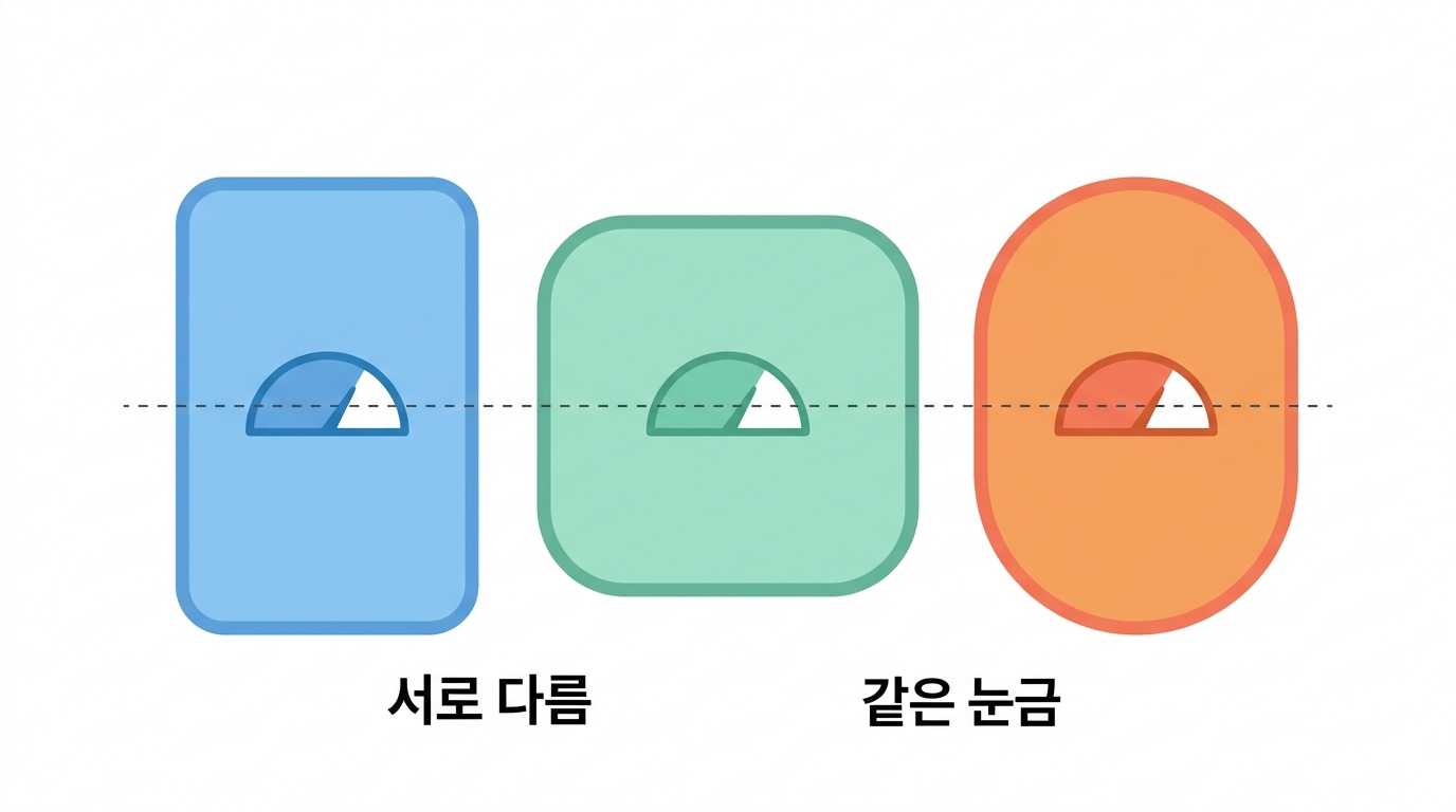 셋의 점수가 소수점 셋째 자리까지 같다