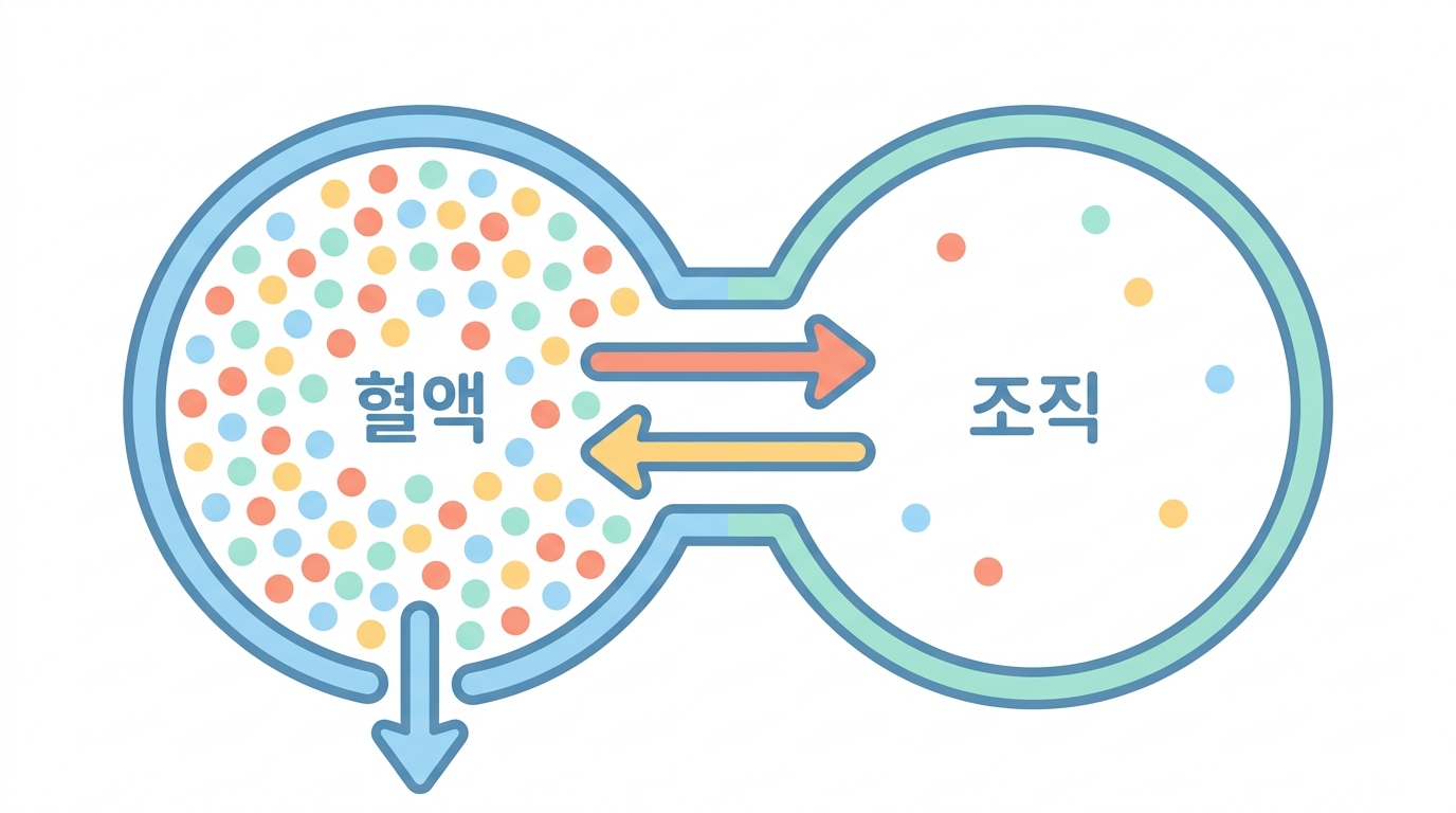 두 구획 — 초기 급강하는 사라진 것이 아니다