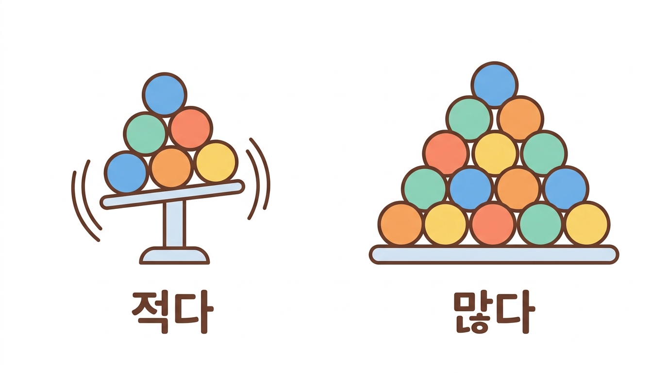 함정 — 세포가 적으면 결론이 흔들린다