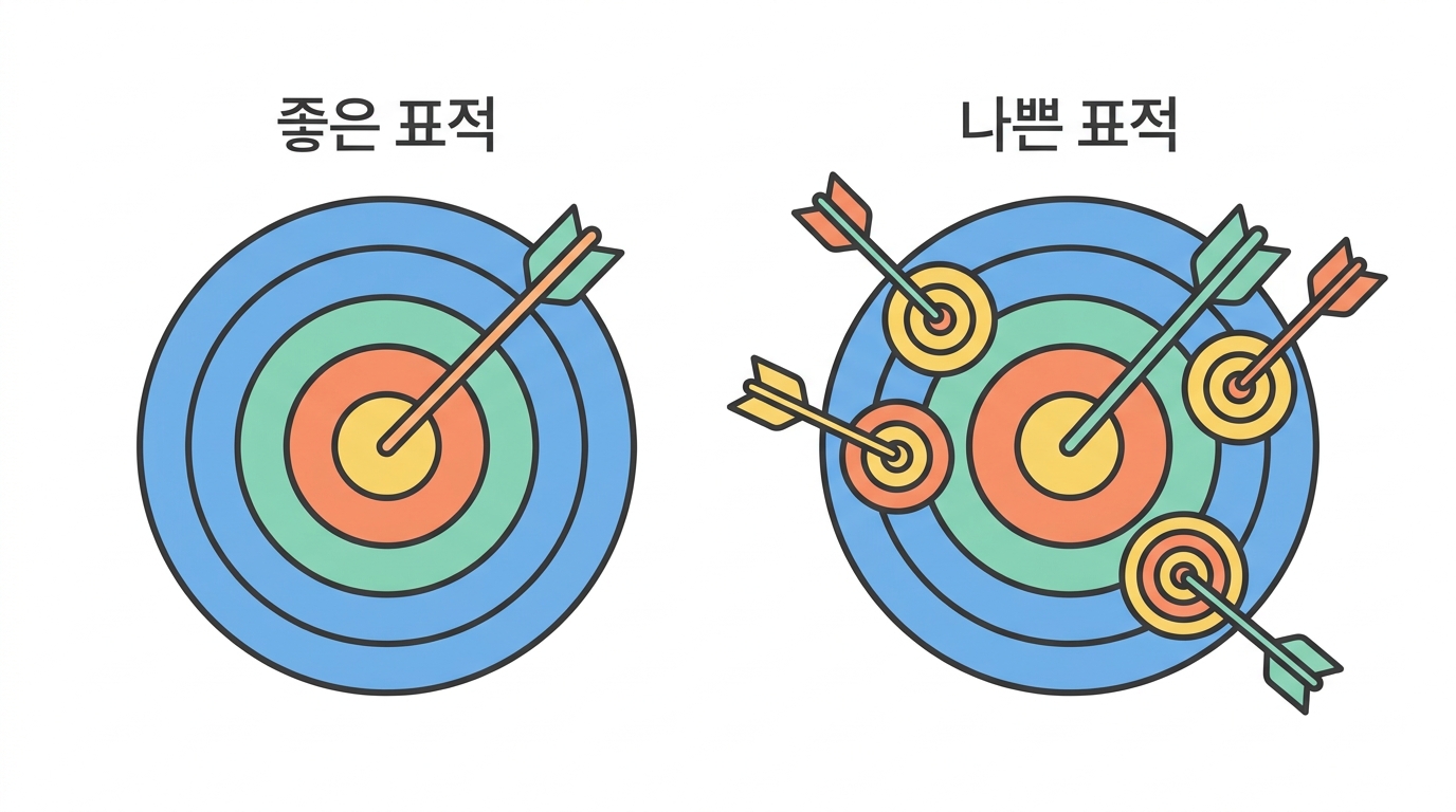 약물 표적 — 좋은 표적과 나쁜 표적