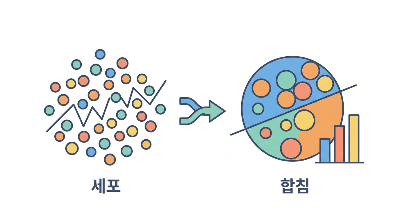 유사벌크 — 왜 세포를 합쳐야 하나