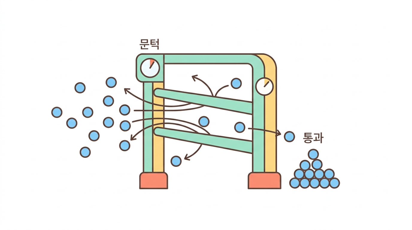 조건 — p < 0.05 를 코드로 적는다