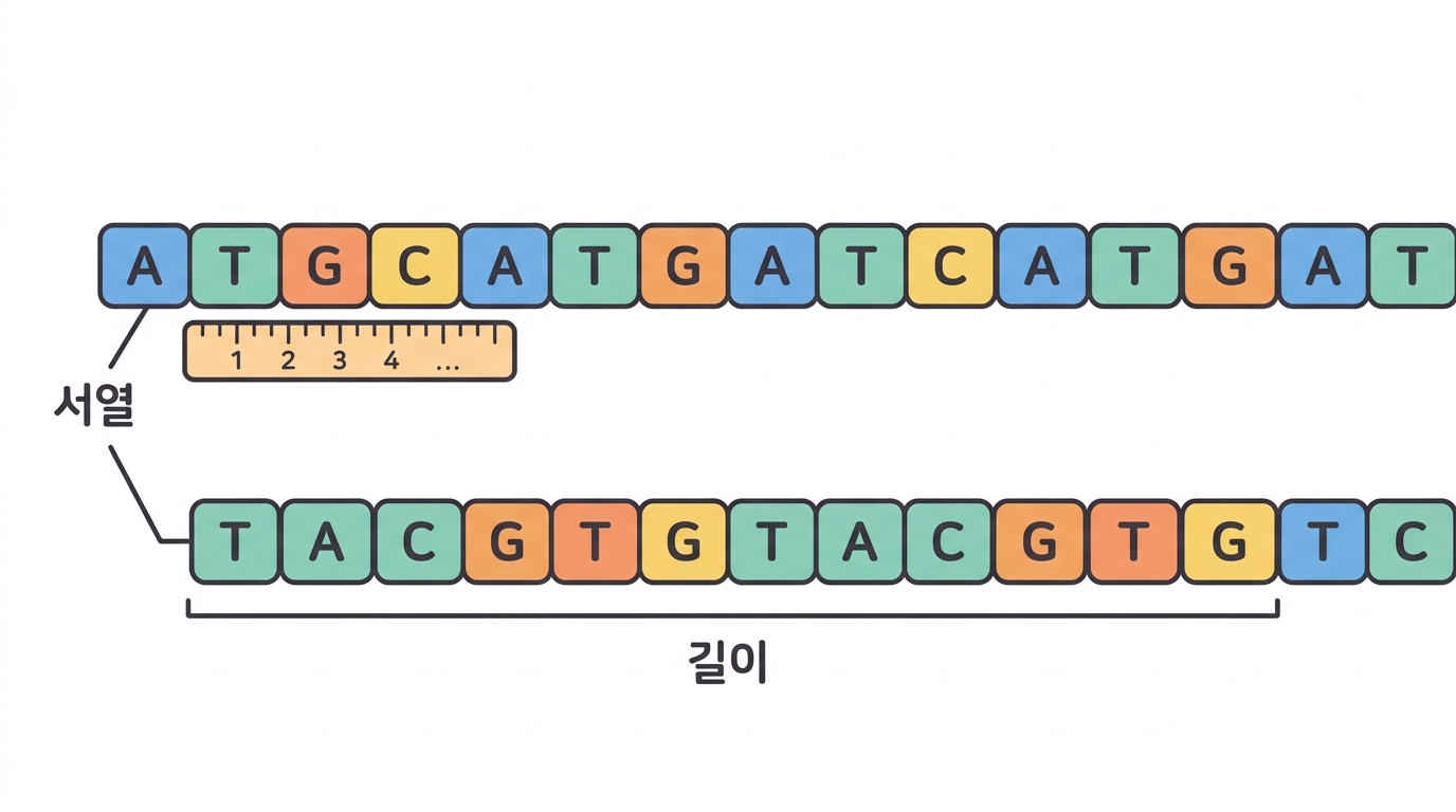 문자열 — 서열은 글자의 줄이다