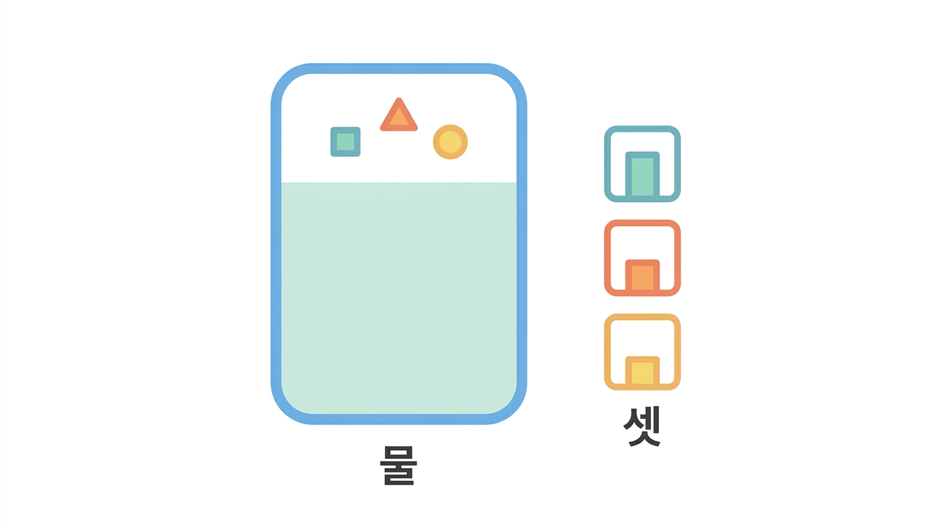 물 — 가장 많이 넣고 가장 만만하게 보는 시약