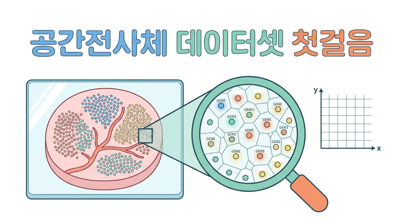 석박사의 공간전사체 데이터셋 첫걸음