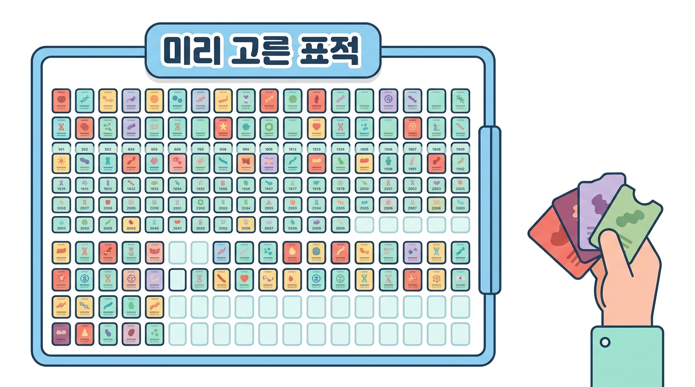 표적 패널 — 전사체 전체가 아니다