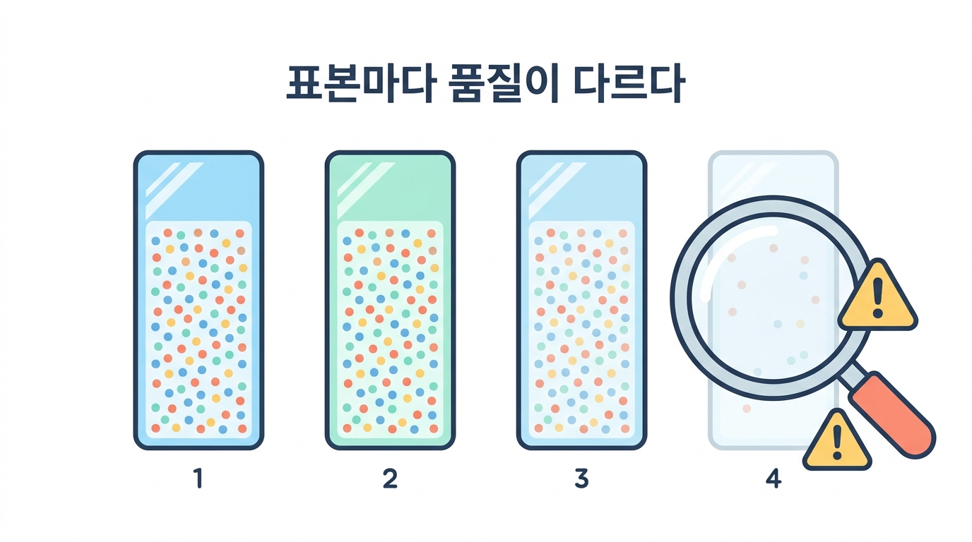 공간 자료의 품질관리 — 표본마다 품질이 다르다