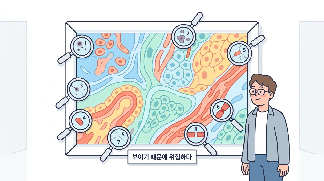 공간 자료의 함정 — 눈에 보이기 때문에 더 위험하다