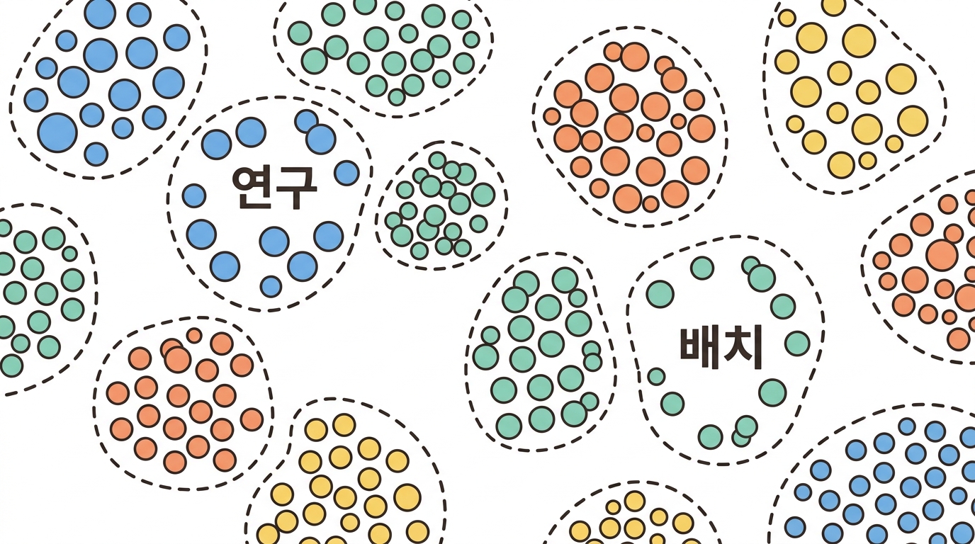 표준화해도 연구는 여전히 배치다
