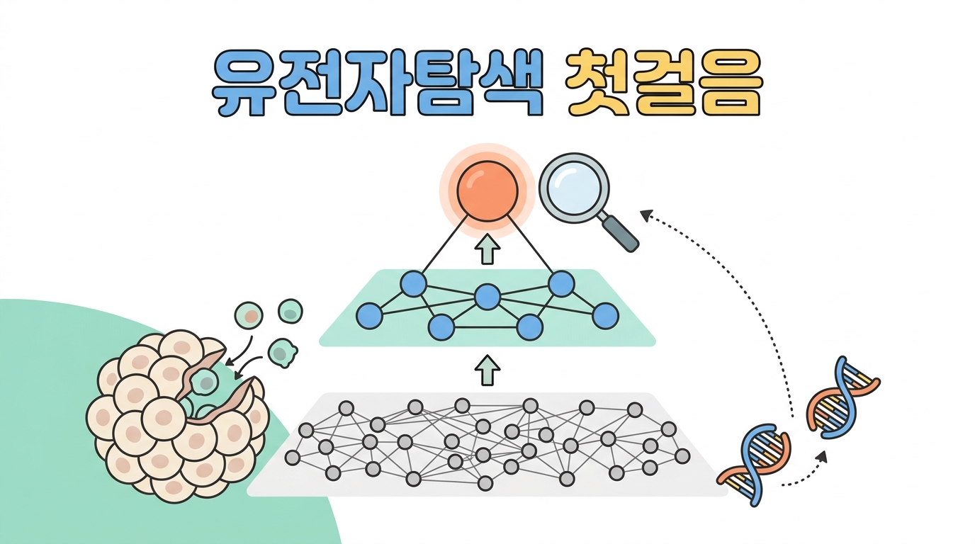 유전자탐색 첫걸음