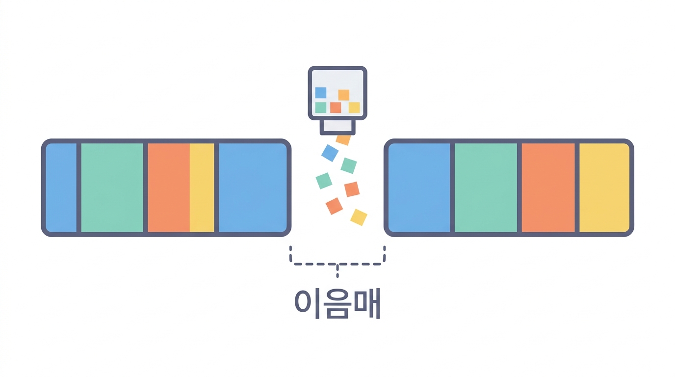 【실습】 이음매 — 모자란 다양성을 여기서 채운다