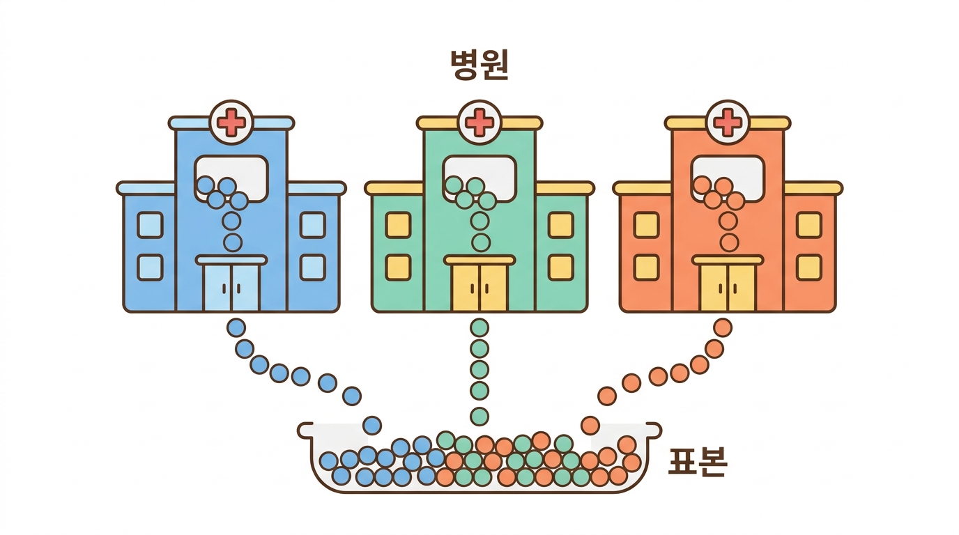 접수기관 — 누가 보냈는지가 숫자에 남는다