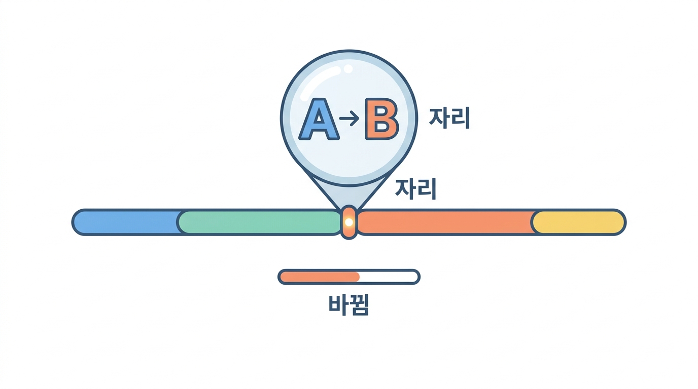변이 한 줄 — MAF 파일이 말하는 것과 말하지 않는 것
