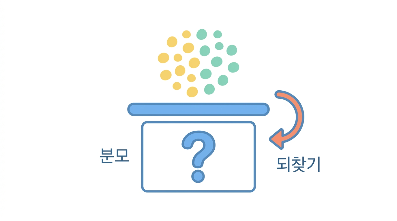 분모는 어디에도 적혀 있지 않다