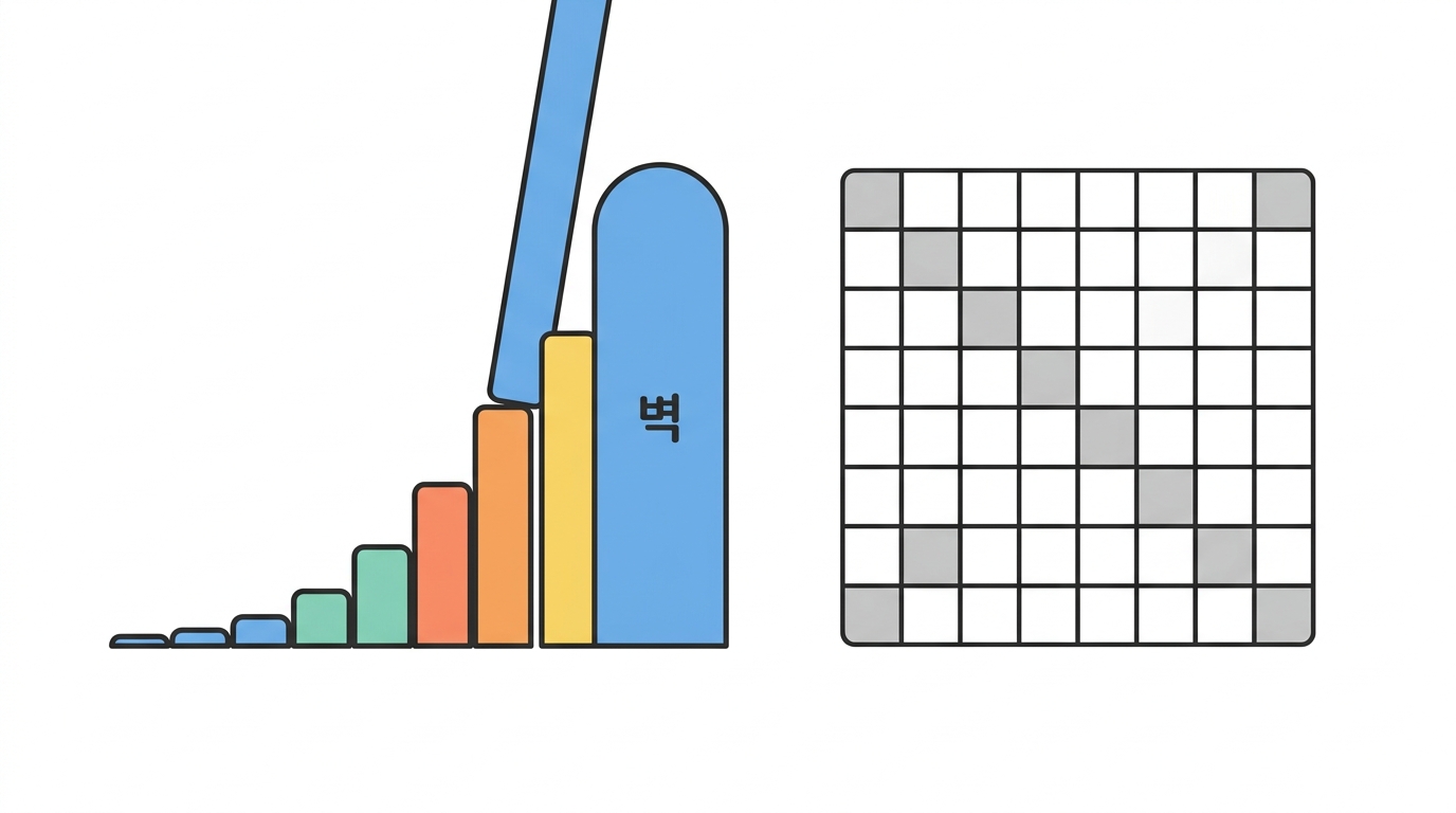 Combinatorial explosion — double perturbations and the wall of 2ⁿ