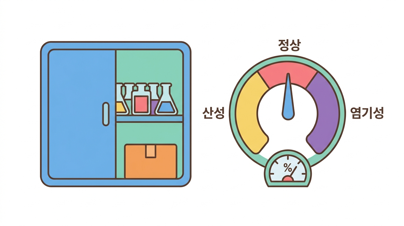 5% CO₂ 와 37 °C — 배양기 안에서 pH 가 잡히는 법